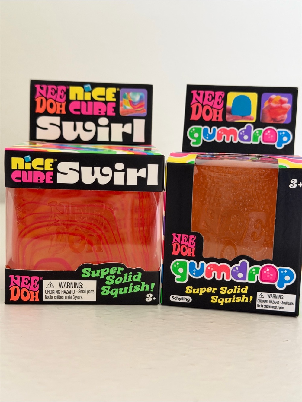 Needoh Nice Cube Swirl & Gumdrop Bundle (Set of 2)